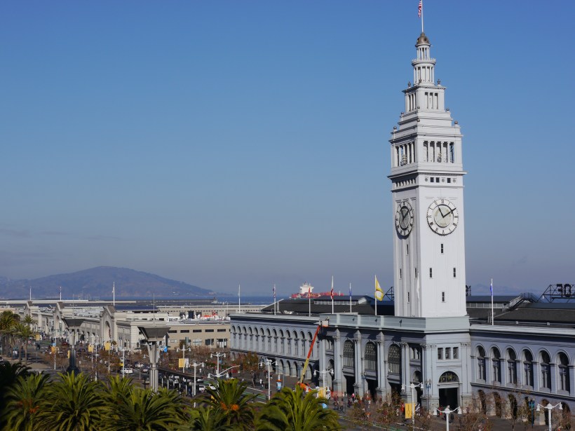 The beautiful Ferry Building